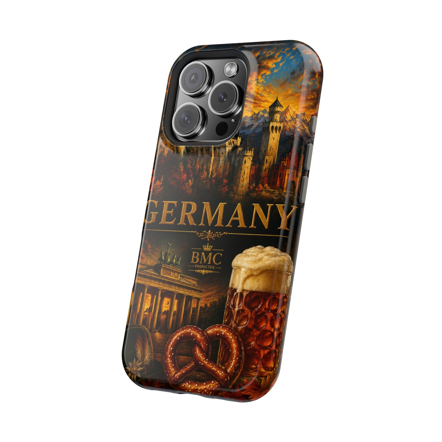 "Funda Magnética Reforzada Alemania: Fortaleza, Historia y Tradición 🎖️🏰🍺"