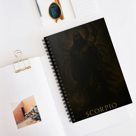 "libreta escorpio– El Vigilante de las Sombras"