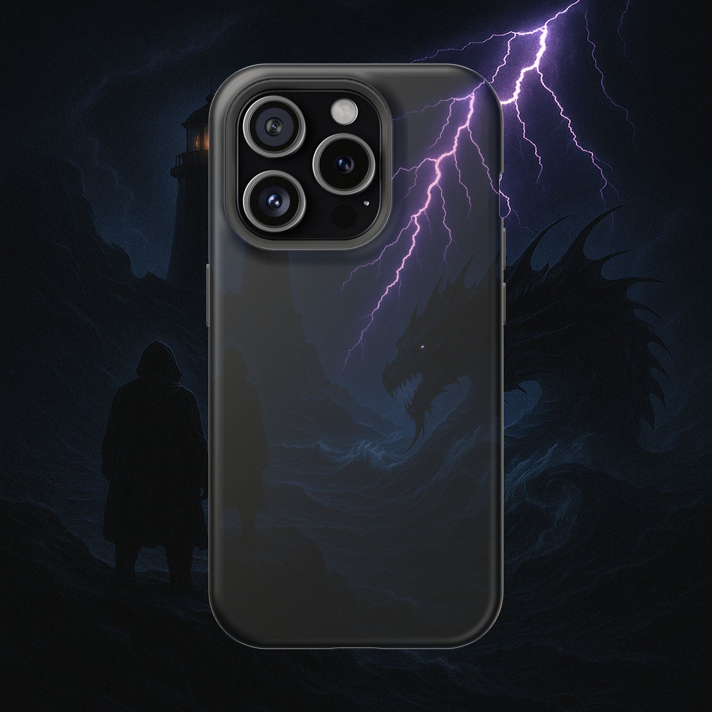 "Funda Magnética Reforzada 🐉 El Despertar del Leviatán"""