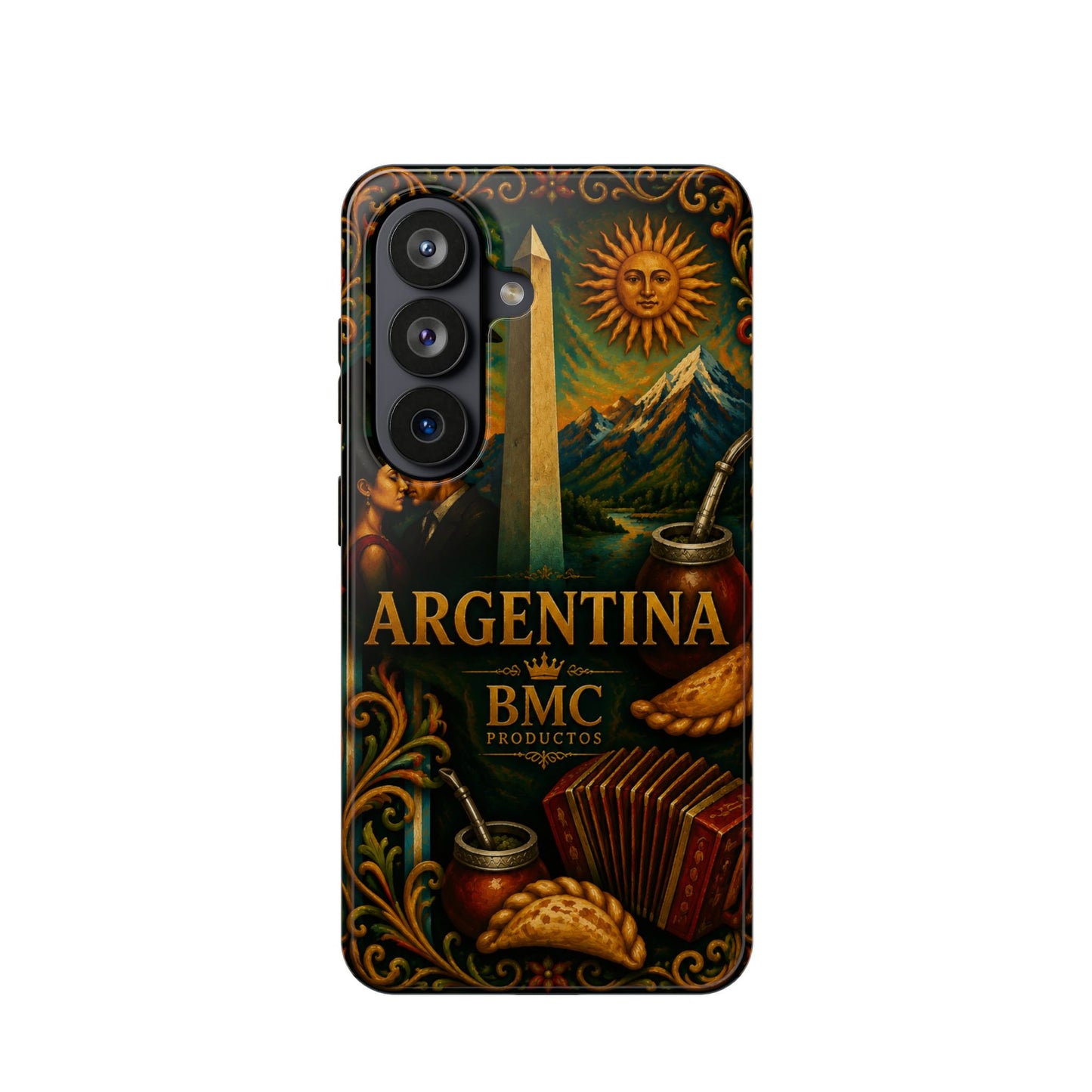 "Funda Magnética Reforzada Argentina: Pasión, Tradición y Tierra de Sueños🔥🏞️"