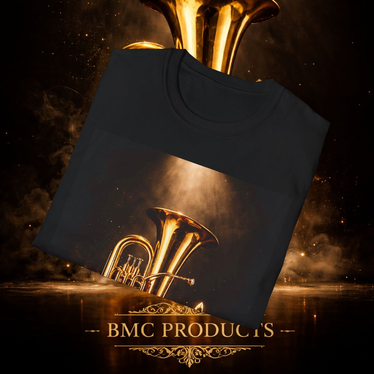 "Camiseta Tuba 🎺🔥 Cuando el alma suena, todo arde.”