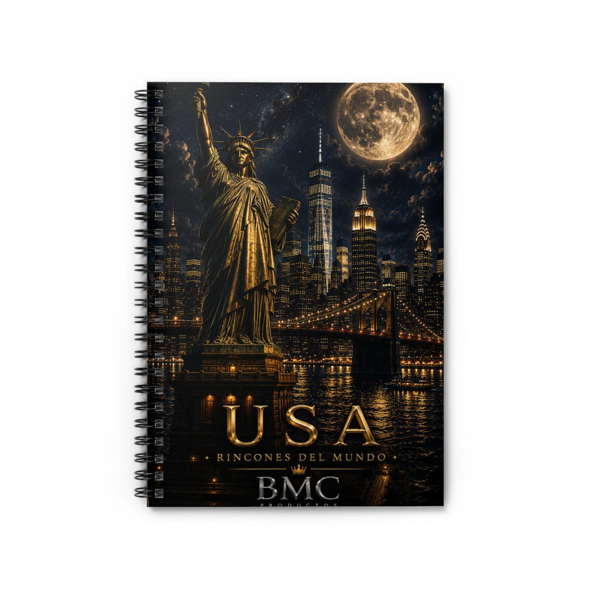 "United States Notebook: Dreams, Freedom, and Great Horizons 🗽🏜️🌆"