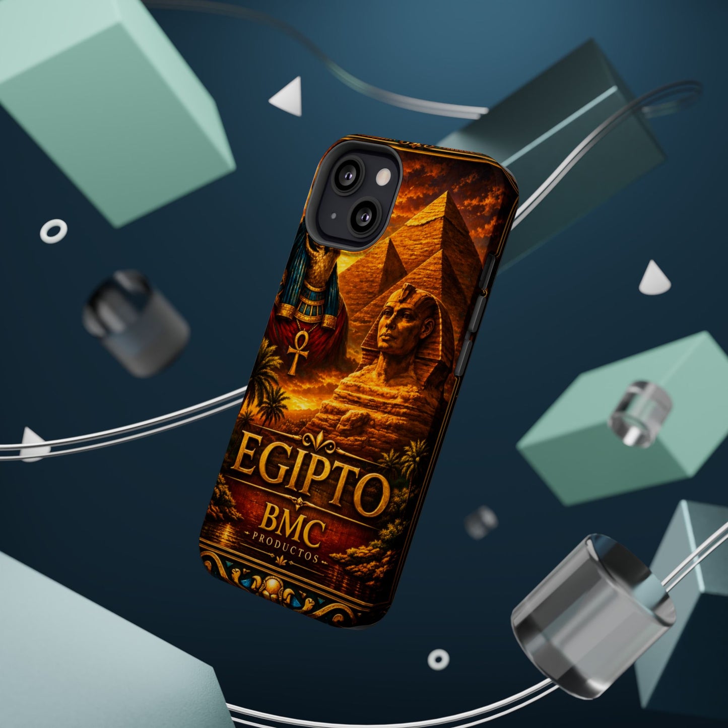 "Funda Magnética Reforzada Egipto Misterio Dorado del Nilo 🏺🌅🐫
