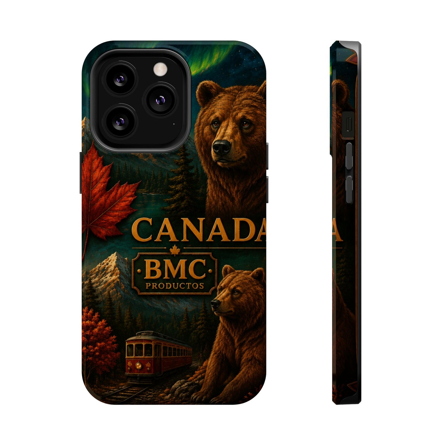 "Funda Magnética Reforzada Magnética Reforzada Canadá: Naturaleza Majestuosa y Espíritu Libre 🍁🏞️🦌"