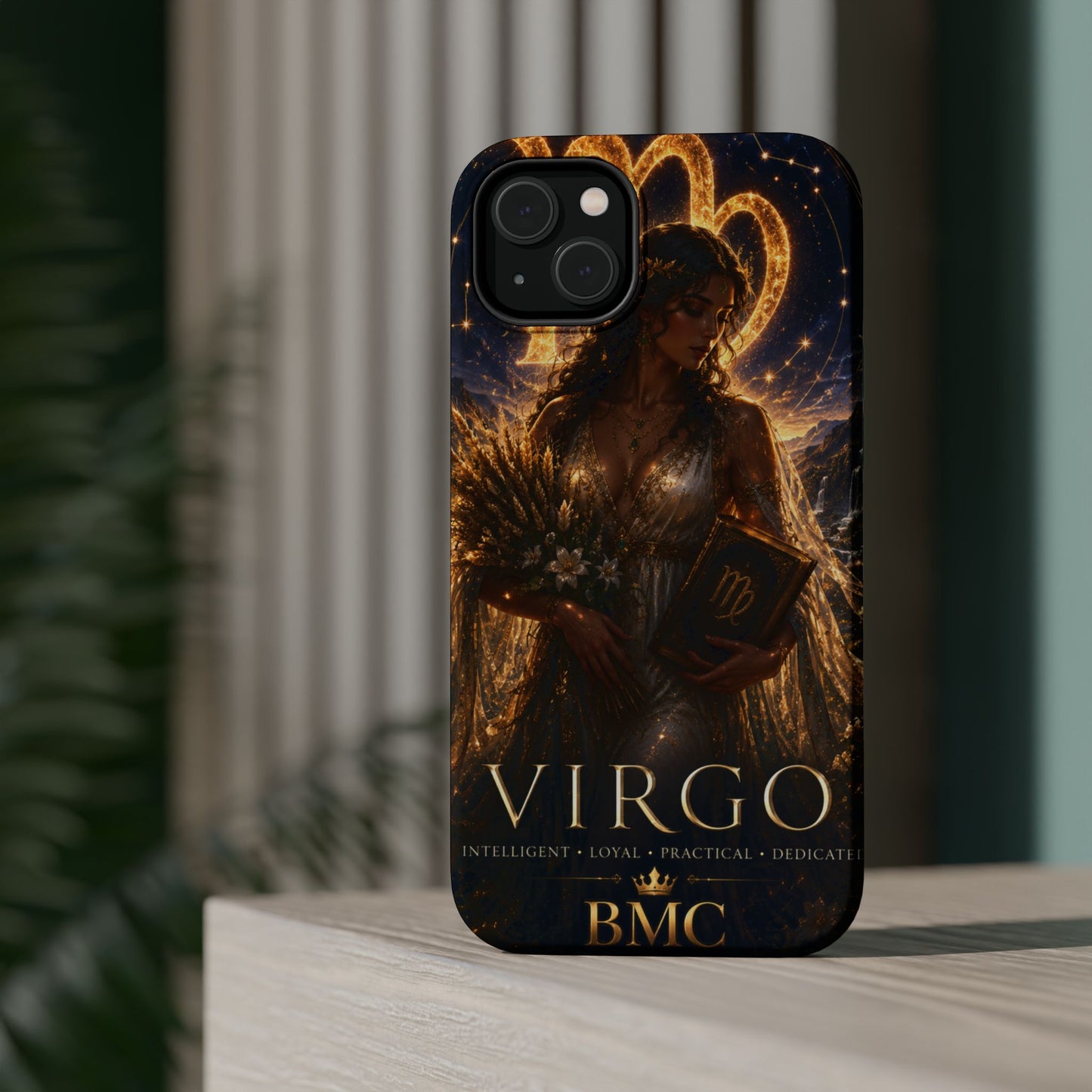 "Funda Magnética Reforzada ♍ Virgo-La Guardiana del Conocimiento"