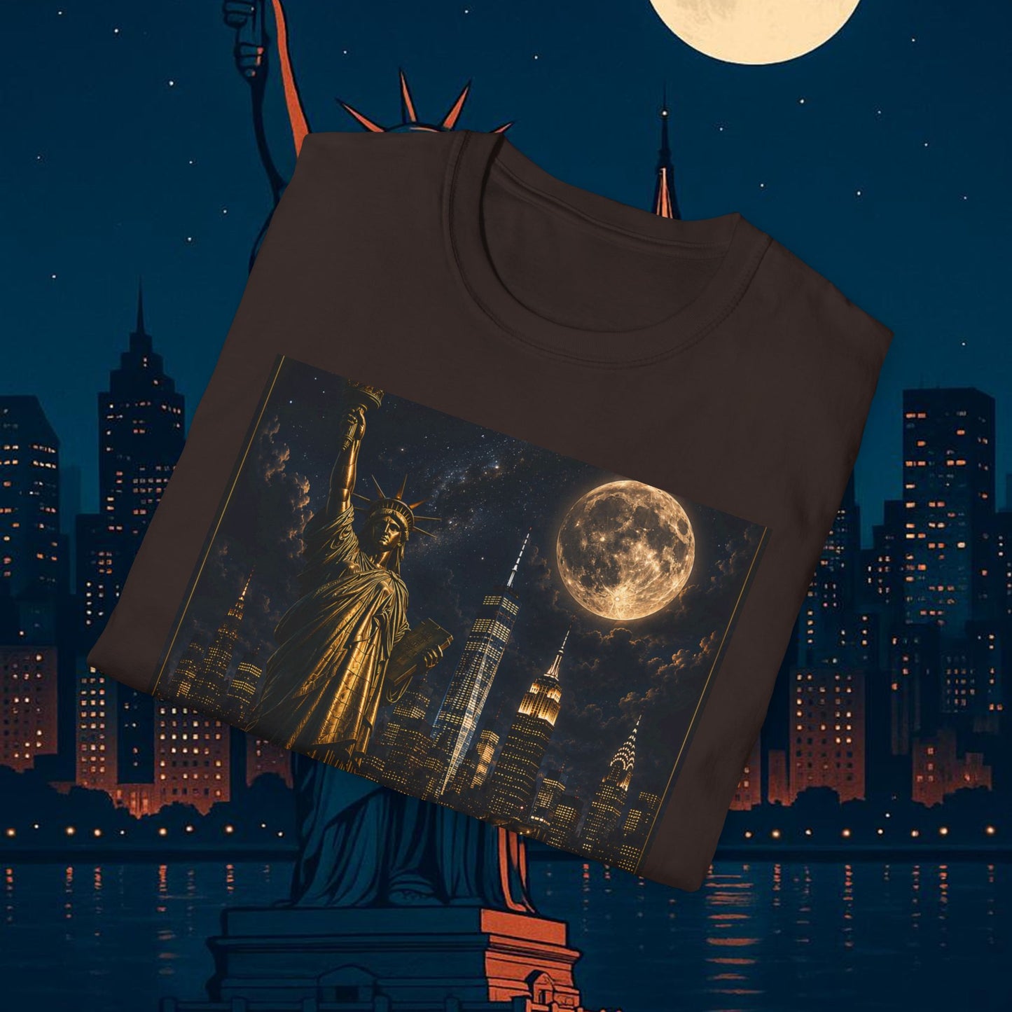 "Camiseta Estados Unidos: Sueños, Libertad y Grandes Horizontes 🗽🏜️🌆"