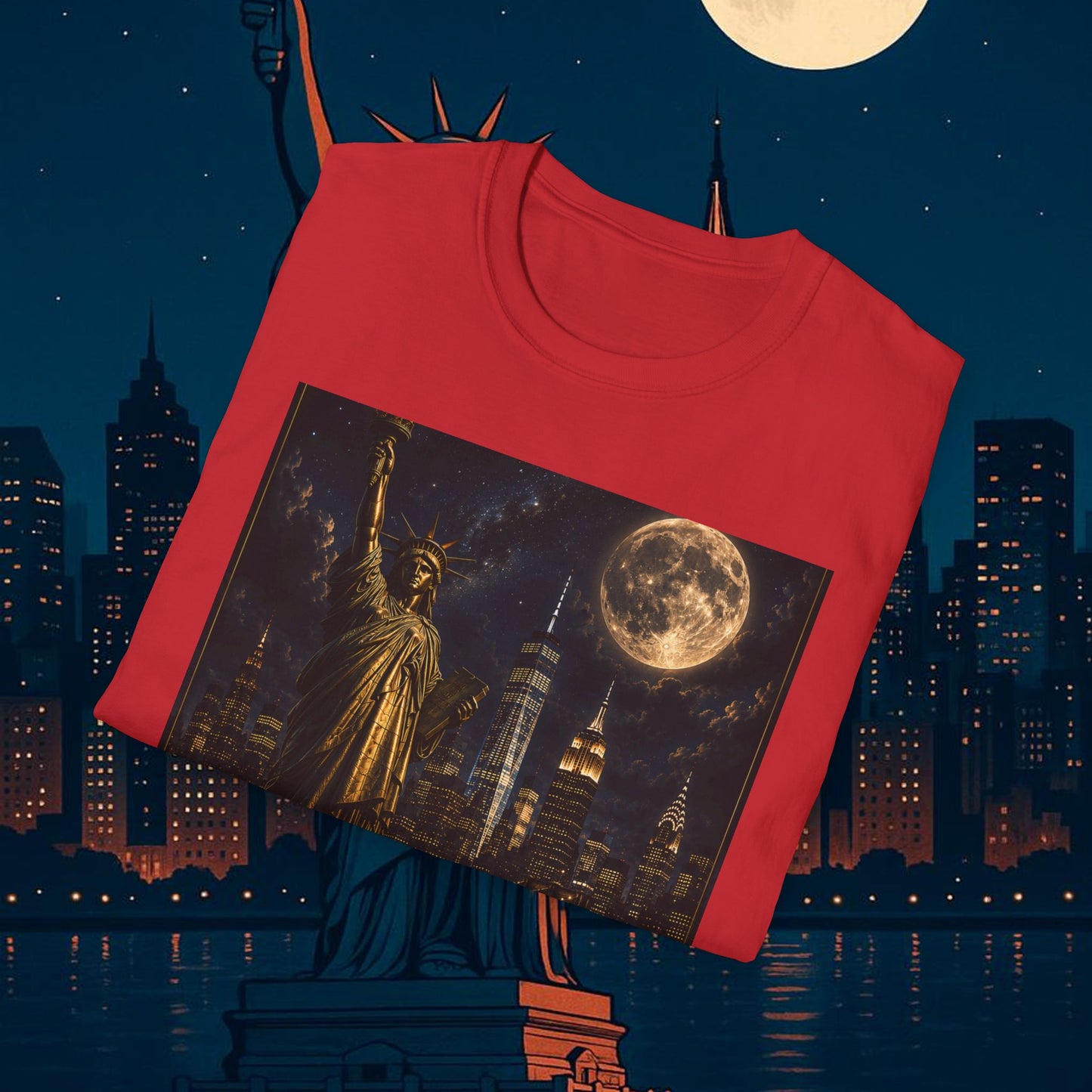 "Camiseta Estados Unidos: Sueños, Libertad y Grandes Horizontes 🗽🏜️🌆"