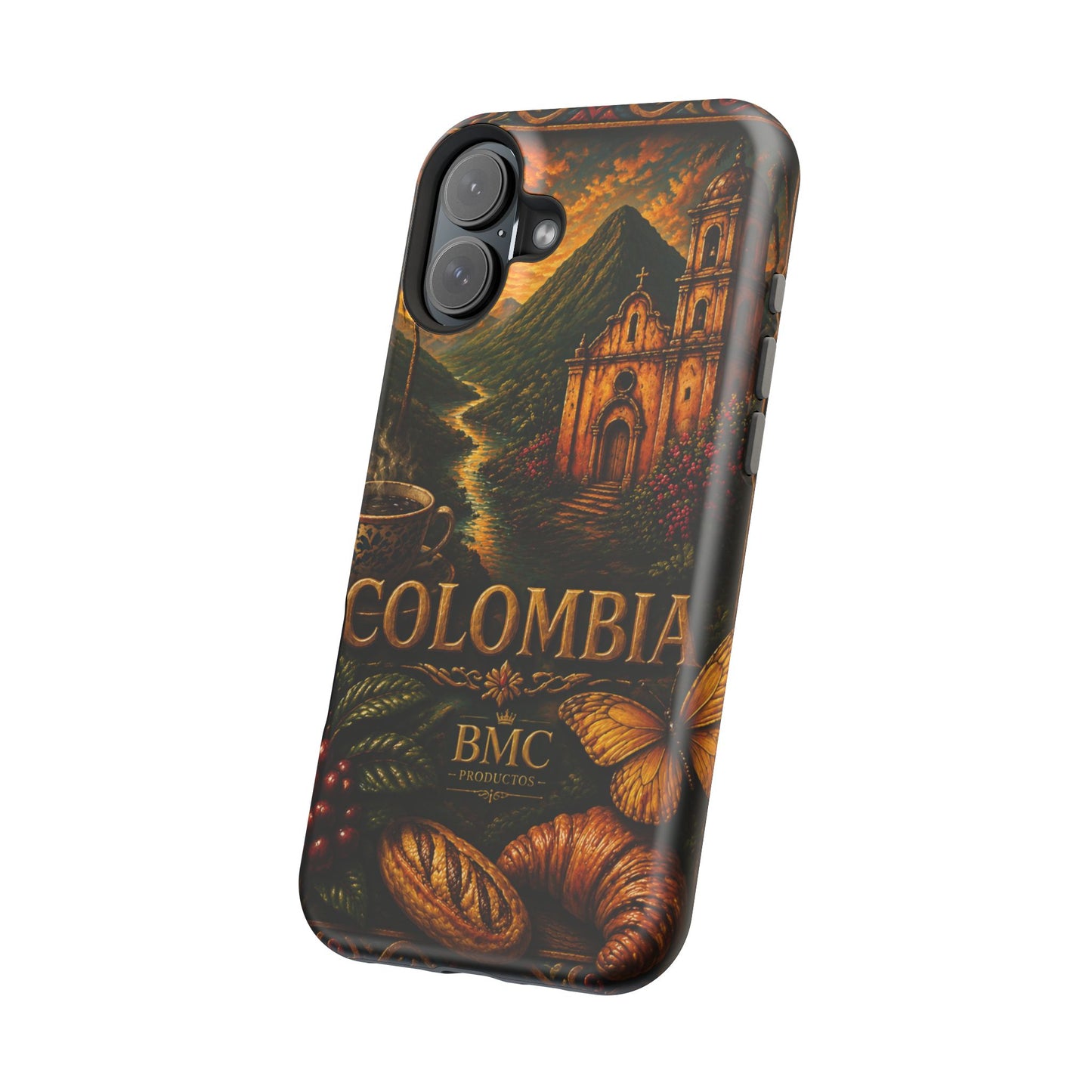 "Funda Magnética Reforzada Colombia: Magia de Colores, Café y Tradición ☕🎨🌄"