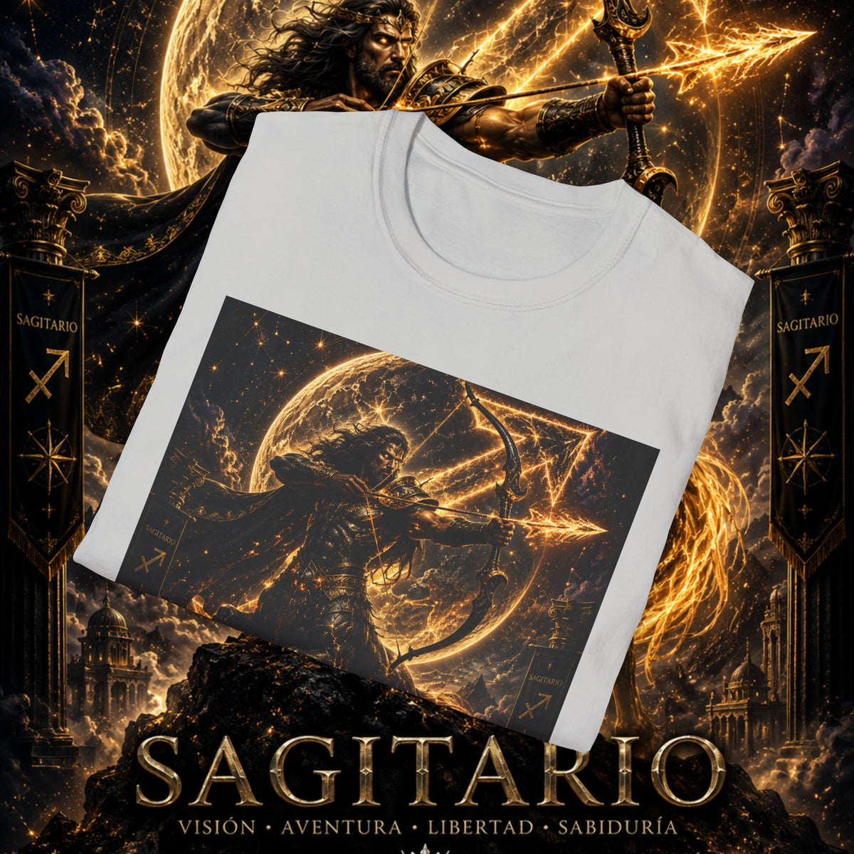 "Camiseta Sagitario – El Cazador del Horizonte"