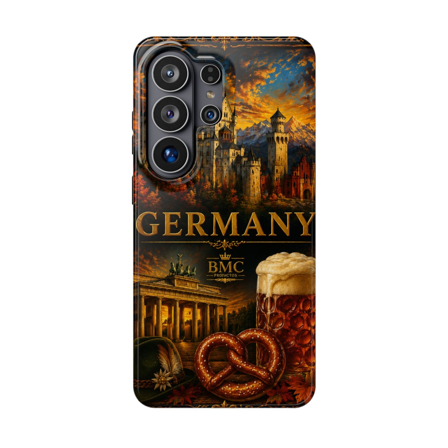"Funda Magnética Reforzada Alemania: Fortaleza, Historia y Tradición 🎖️🏰🍺"
