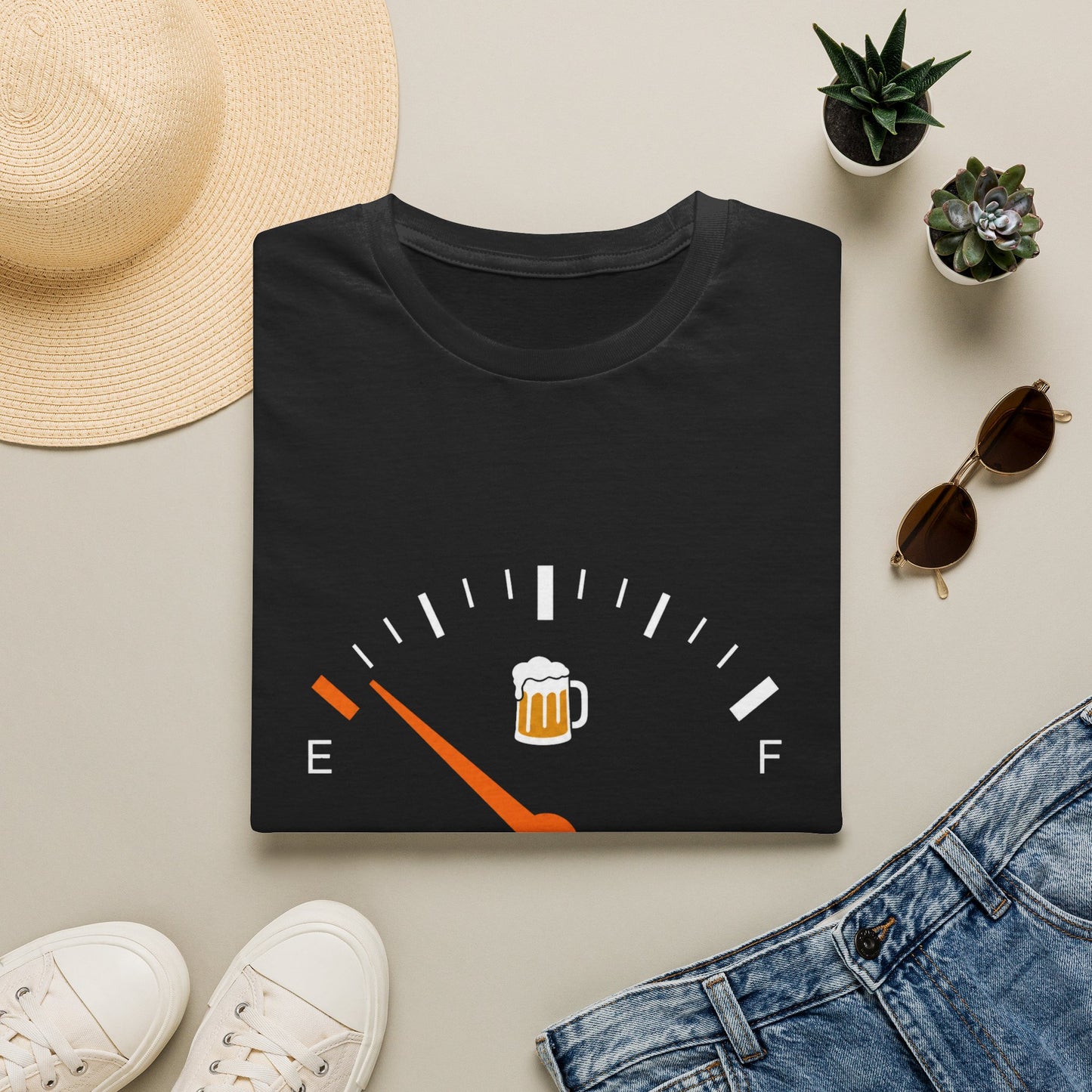 "Camiseta 🍺 Necesito Cerveza"