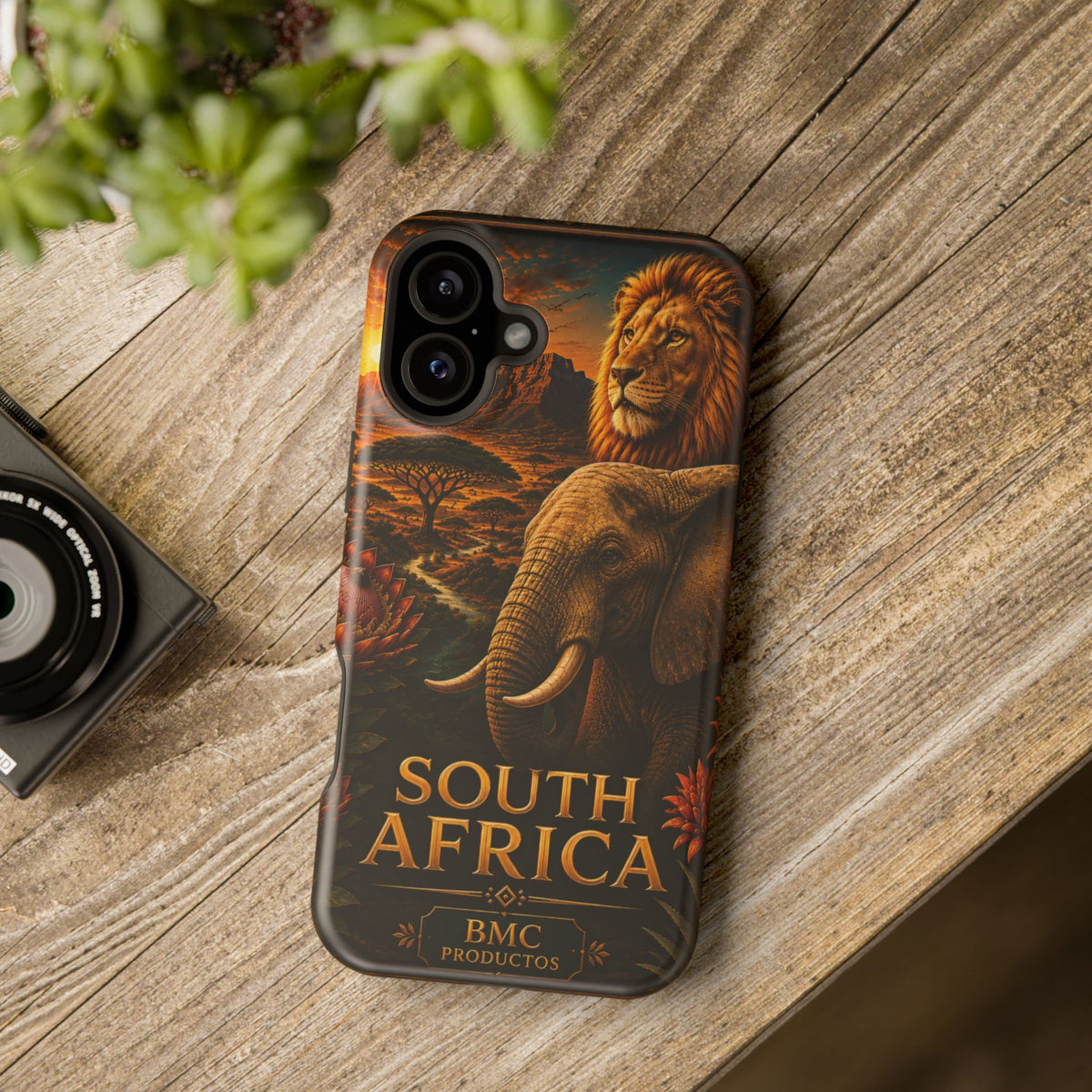 "Reinforced Magnetic Case South Africa 🌍 – A world of adventure and diversity"