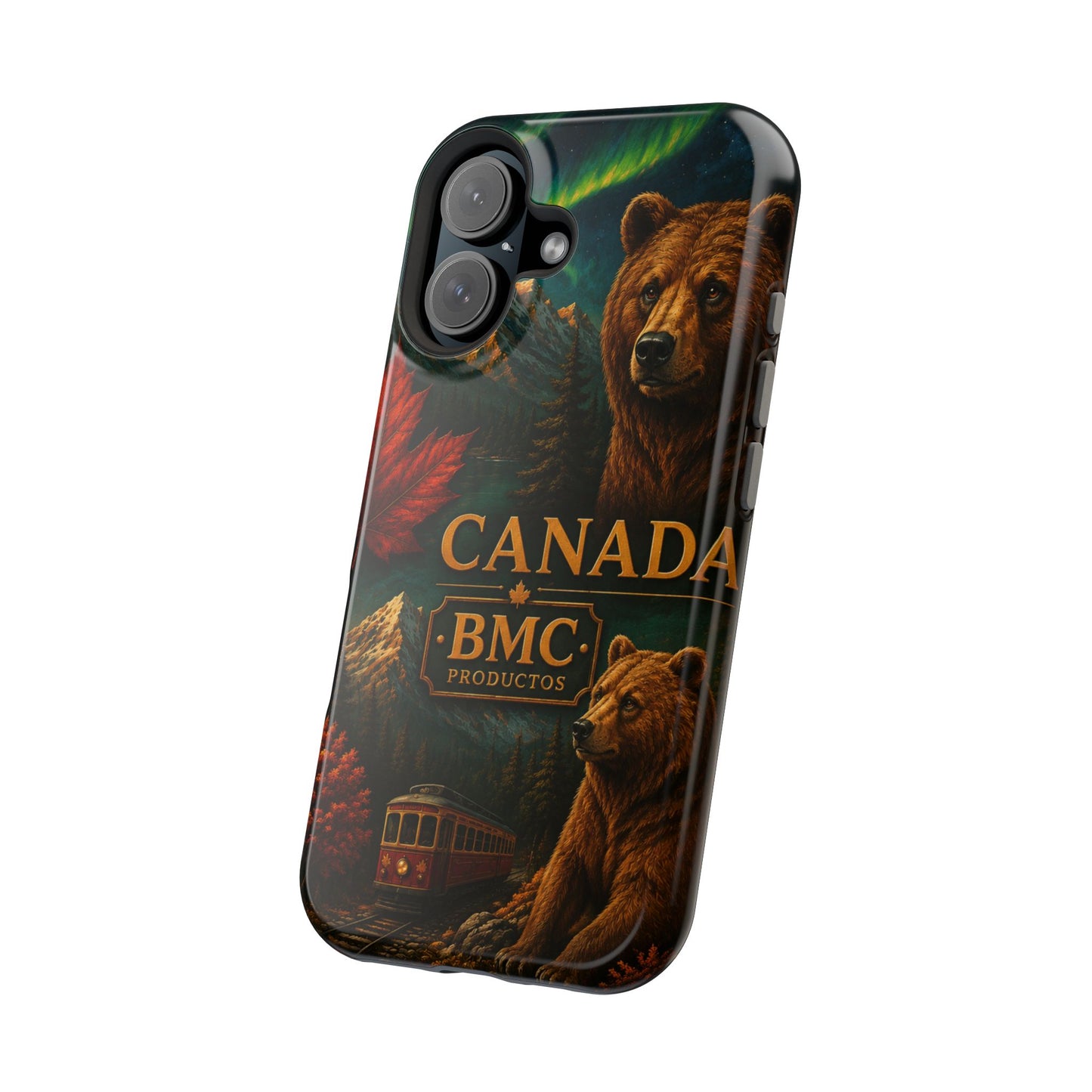 "Funda Magnética Reforzada Magnética Reforzada Canadá: Naturaleza Majestuosa y Espíritu Libre 🍁🏞️🦌"