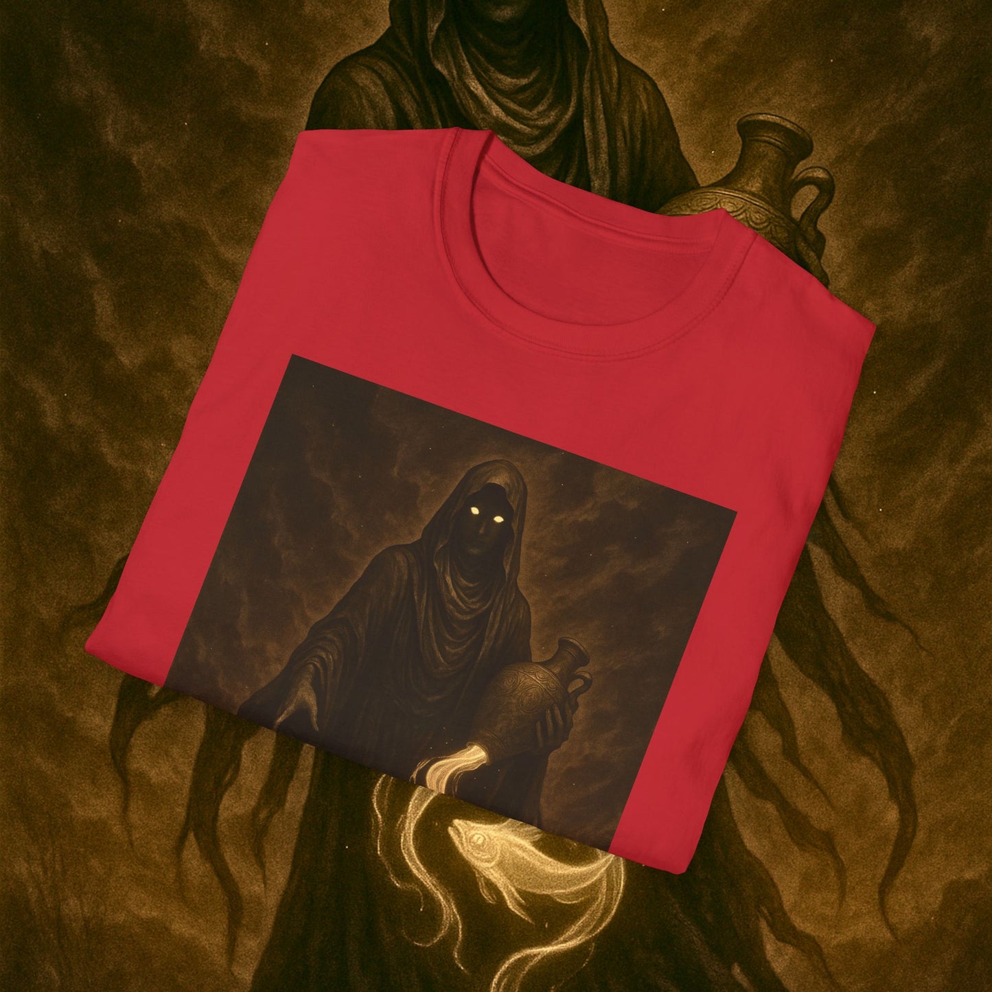 "Camiseta ♒ ACUARIO – El Visionario del Cielo y el Agua"