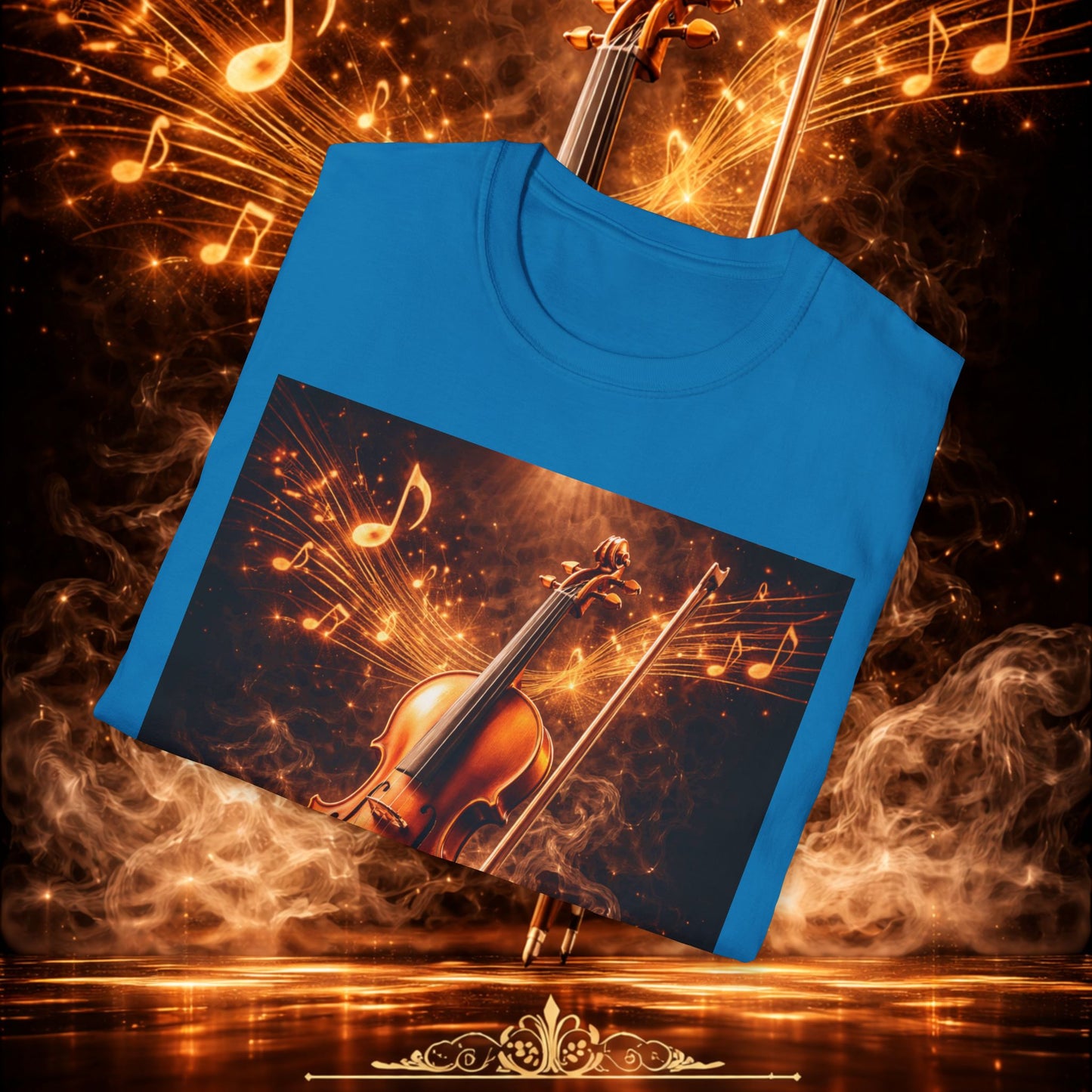 "Camiseta violin 🎻🔥 Toca con el alma. Quema con cada nota.” 🔥🎻