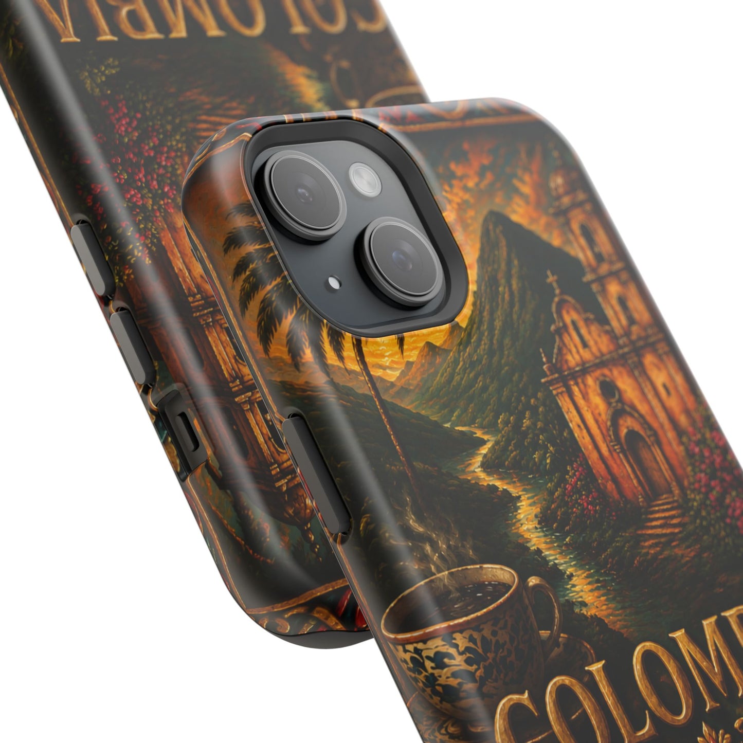 "Funda Magnética Reforzada Colombia: Magia de Colores, Café y Tradición ☕🎨🌄"