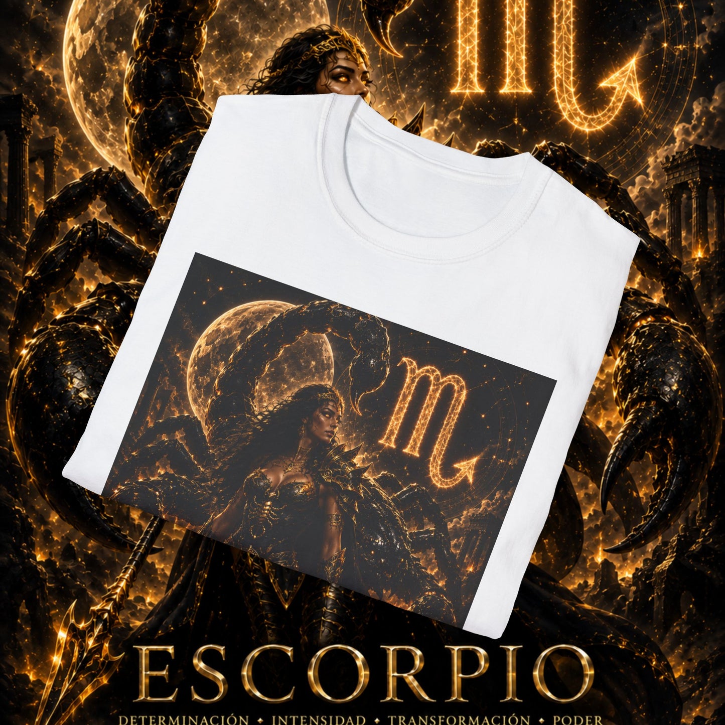 "Camiseta ESCORPIO M– La Vigilante de las Sombras"