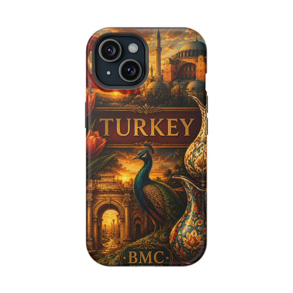 "Reinforced Magnetic Case Turkey✨ – Where East meets West"