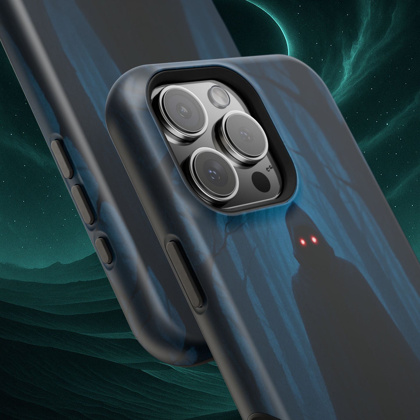 "Funda Magnética Reforzada🖤 El Vigía del Bosque Oscuro"