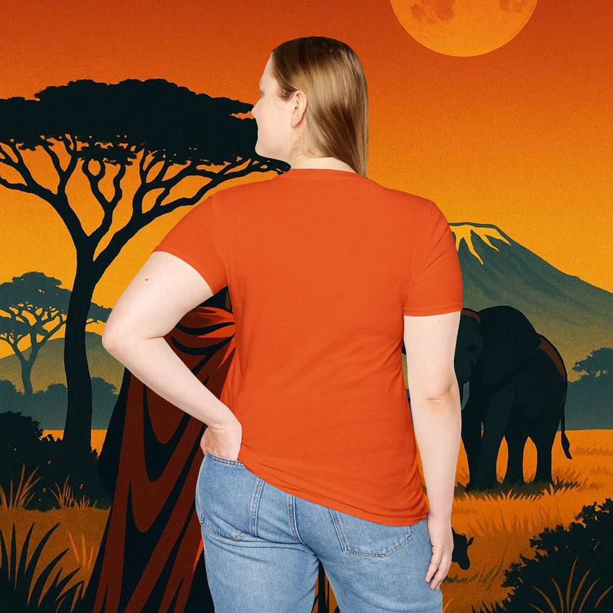"Camiseta Kenia: Aventura Salvaje y Tierra de Horizontes Infinitos 🦁🌄🏕️"