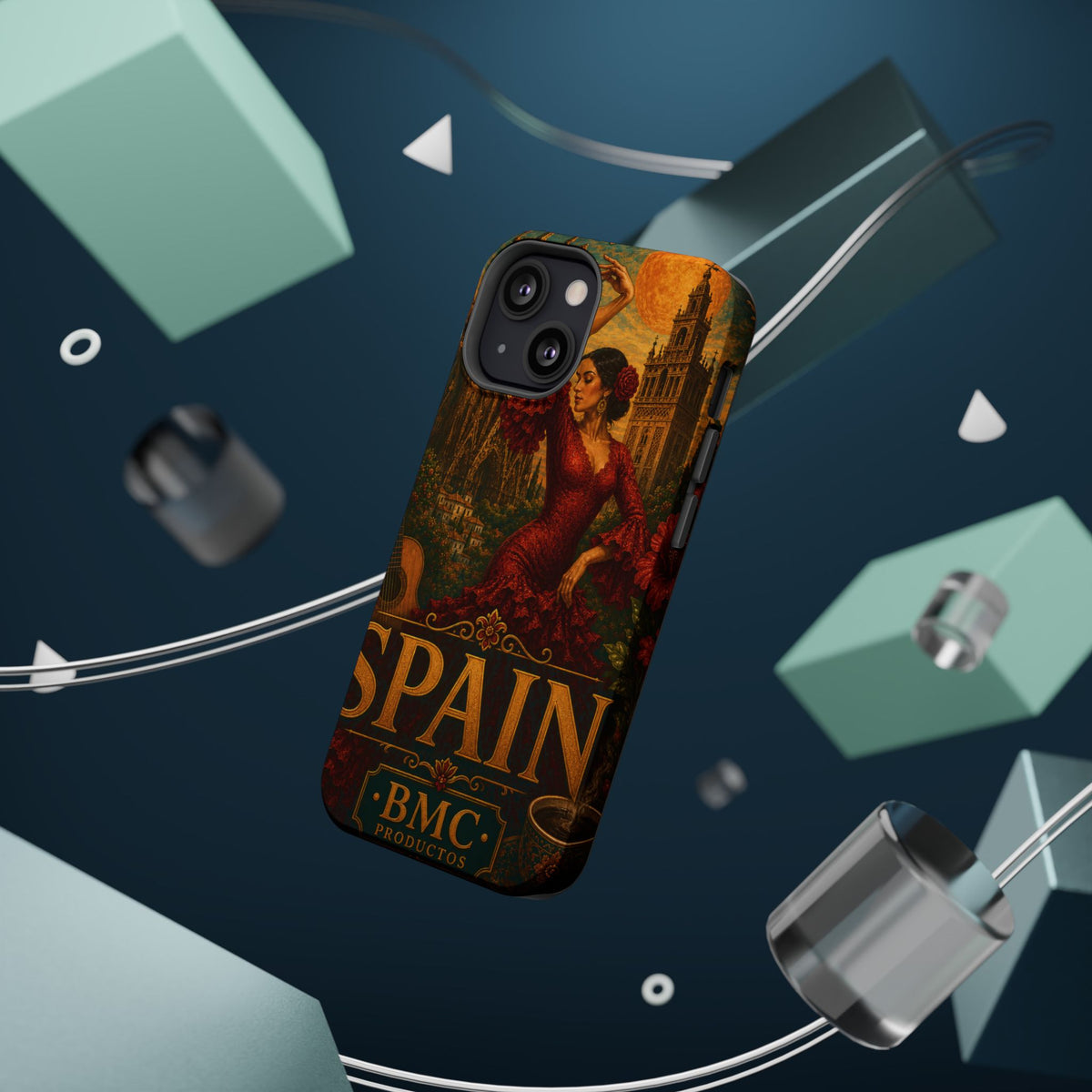 "Reinforced Magnetic Case Spain: Passion, Art, and Flavors That Make You Fall in Love 🎨💃🍷" 