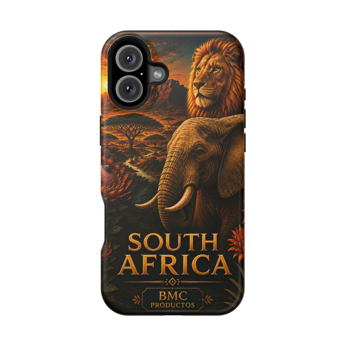 "Reinforced Magnetic Case South Africa 🌍 – A world of adventure and diversity"