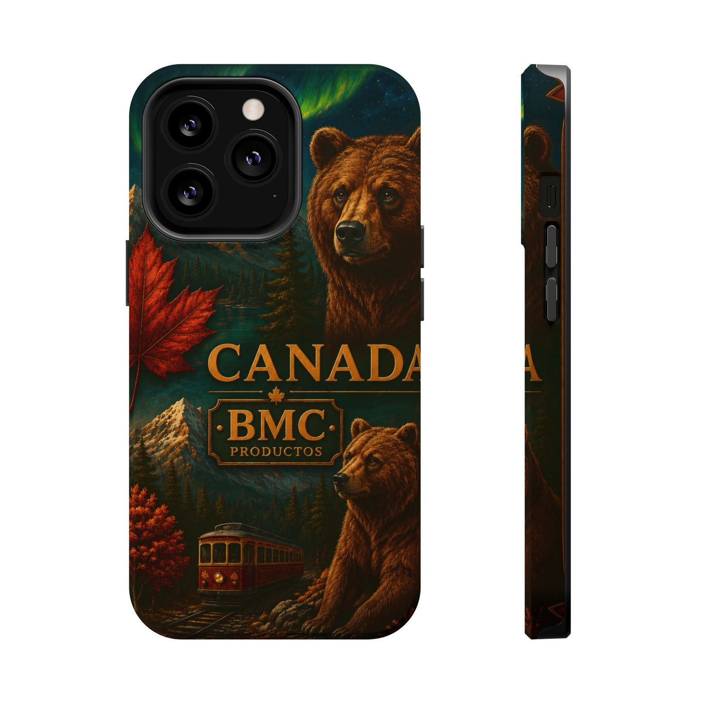 "Funda Magnética Reforzada Magnética Reforzada Canadá: Naturaleza Majestuosa y Espíritu Libre 🍁🏞️🦌"