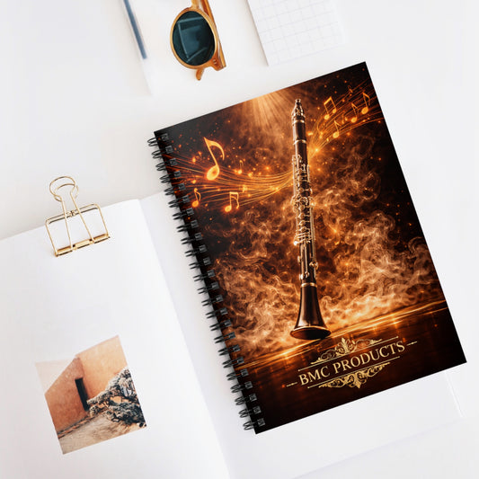 "libreta clarinete🎵🔥 El sonido del alma no grita… arde.” 🔥🎵