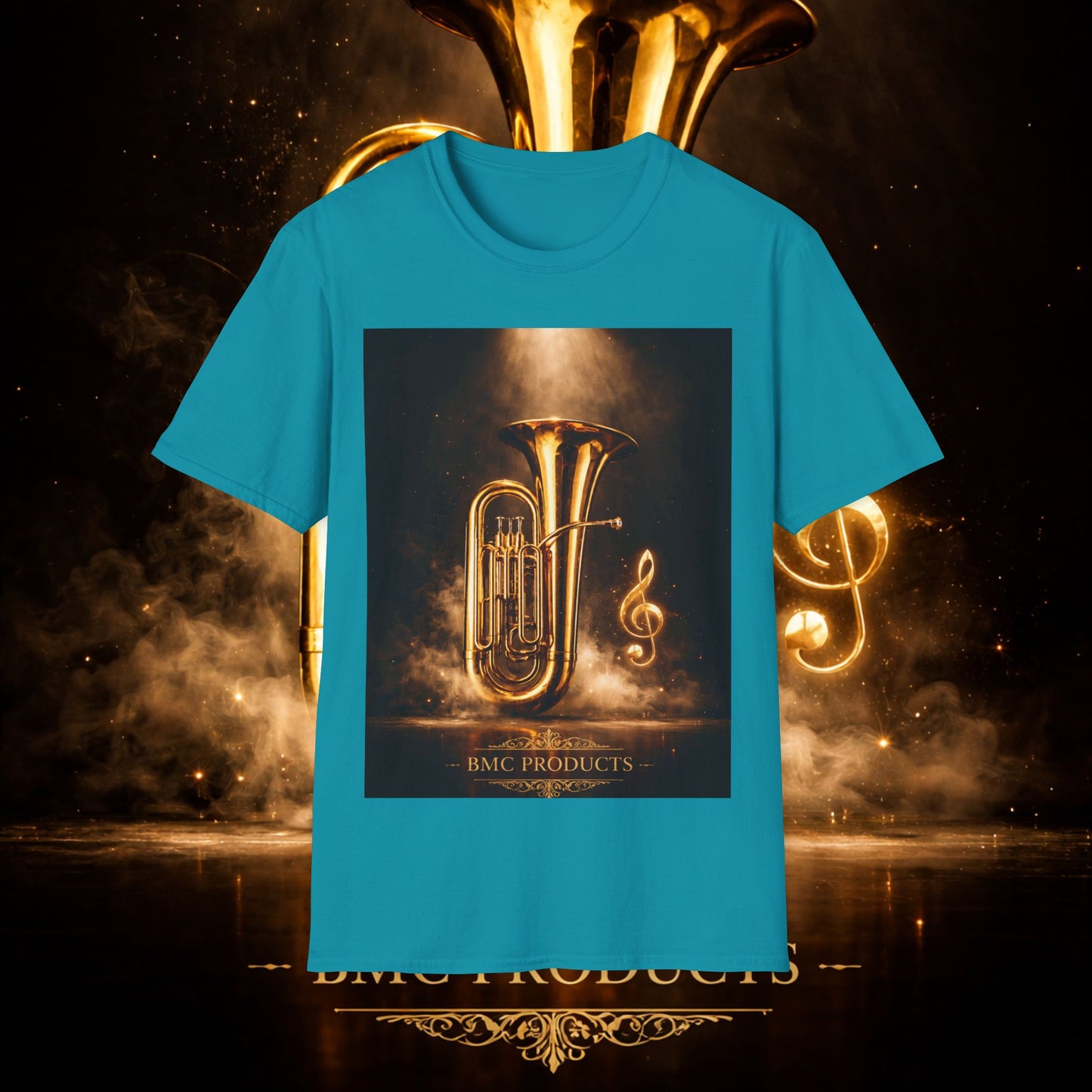 "Camiseta Tuba 🎺🔥 Cuando el alma suena, todo arde.”