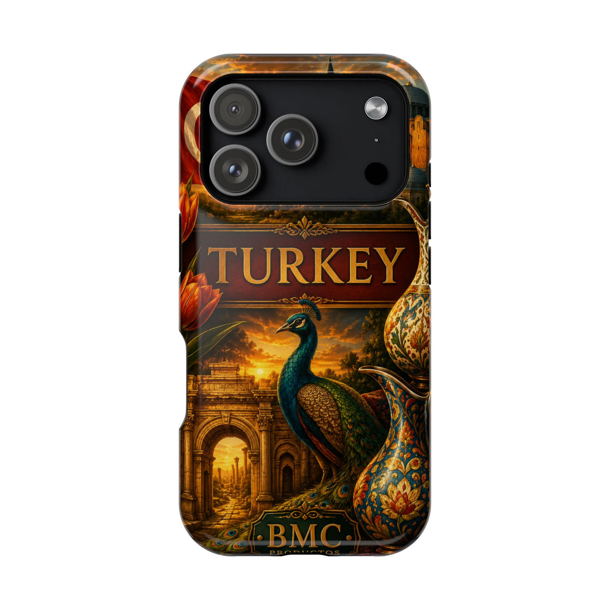 "Reinforced Magnetic Case Turkey✨ – Where East meets West"