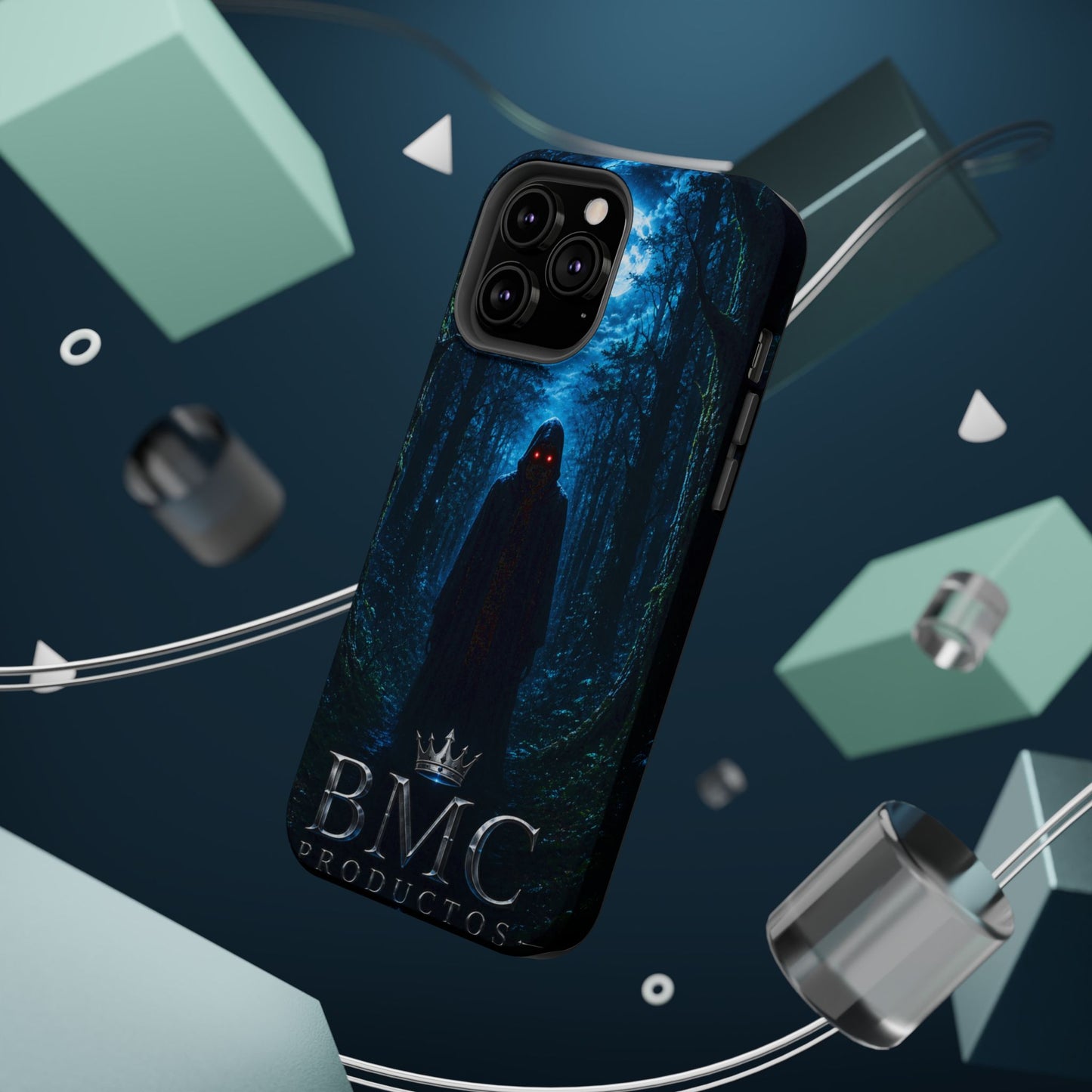 "Funda Magnética Reforzada🖤 El Vigía del Bosque Oscuro"