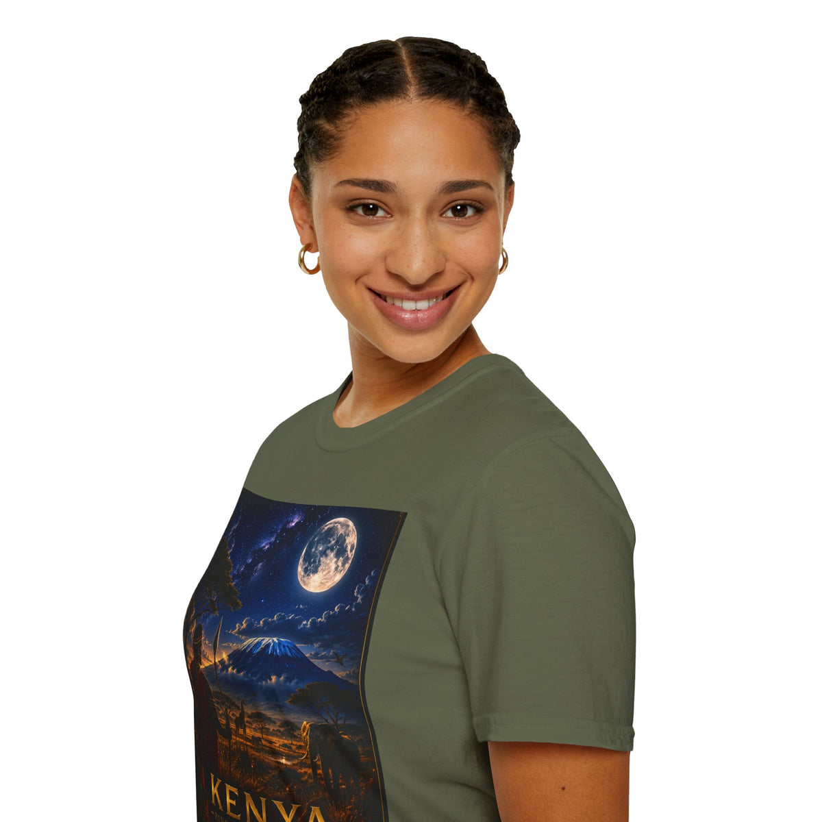 "Camiseta Kenia: Aventura Salvaje y Tierra de Horizontes Infinitos 🦁🌄🏕️"