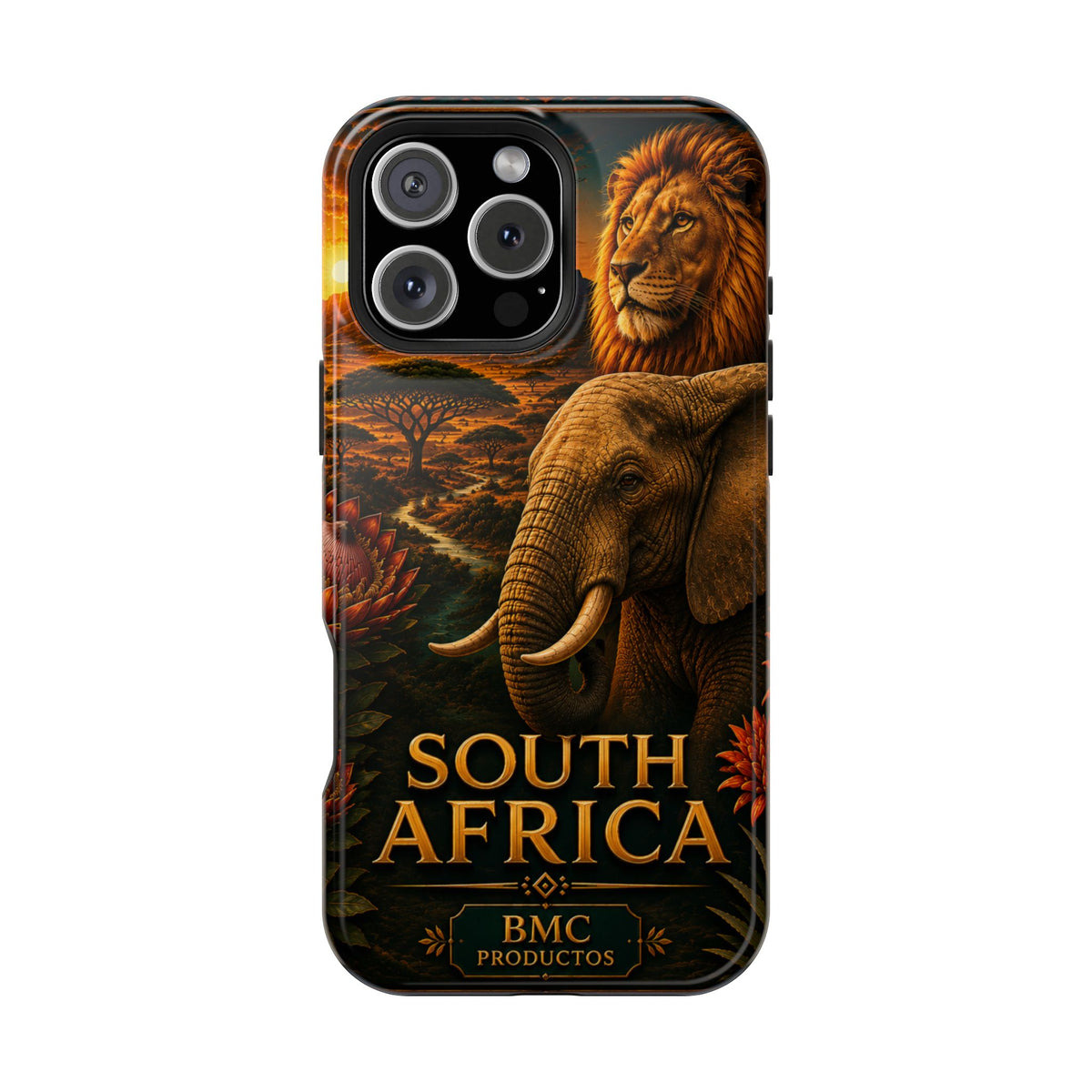 "Reinforced Magnetic Case South Africa 🌍 – A world of adventure and diversity"