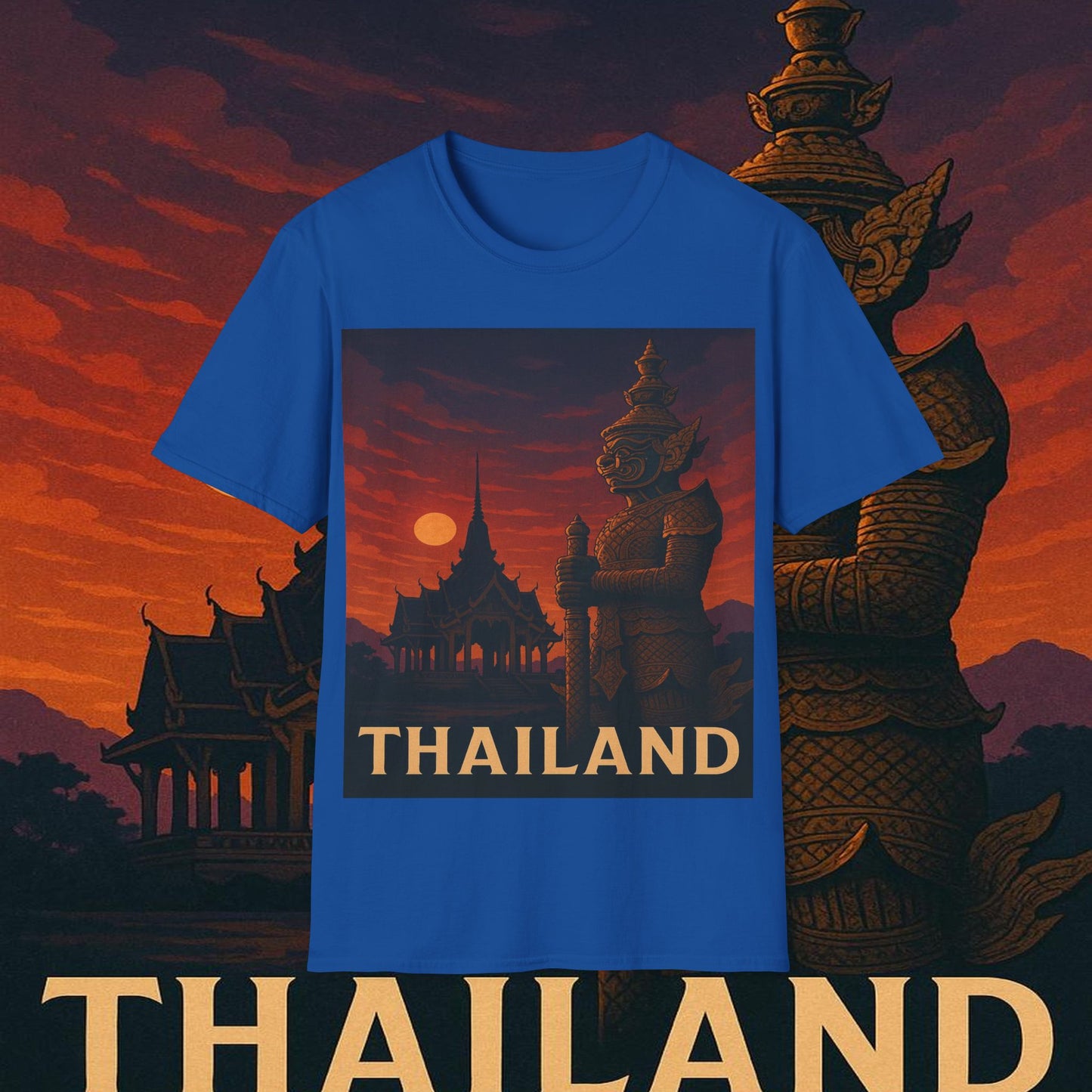 "Camiseta Thailand🌴 – El Reino de las Sonrisas y la Aventura"
