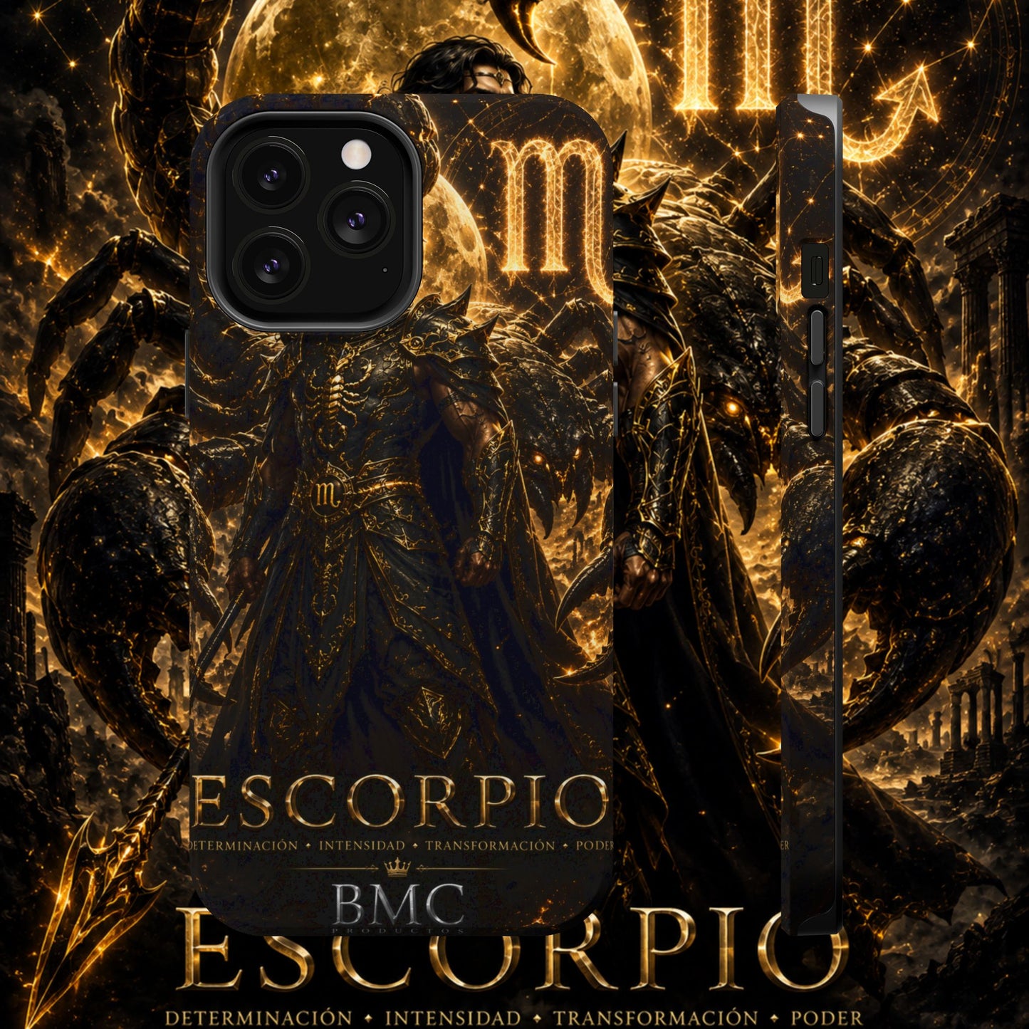 "Funda Magnética Reforzada ESCORPIO – El Vigilante de las Sombras"