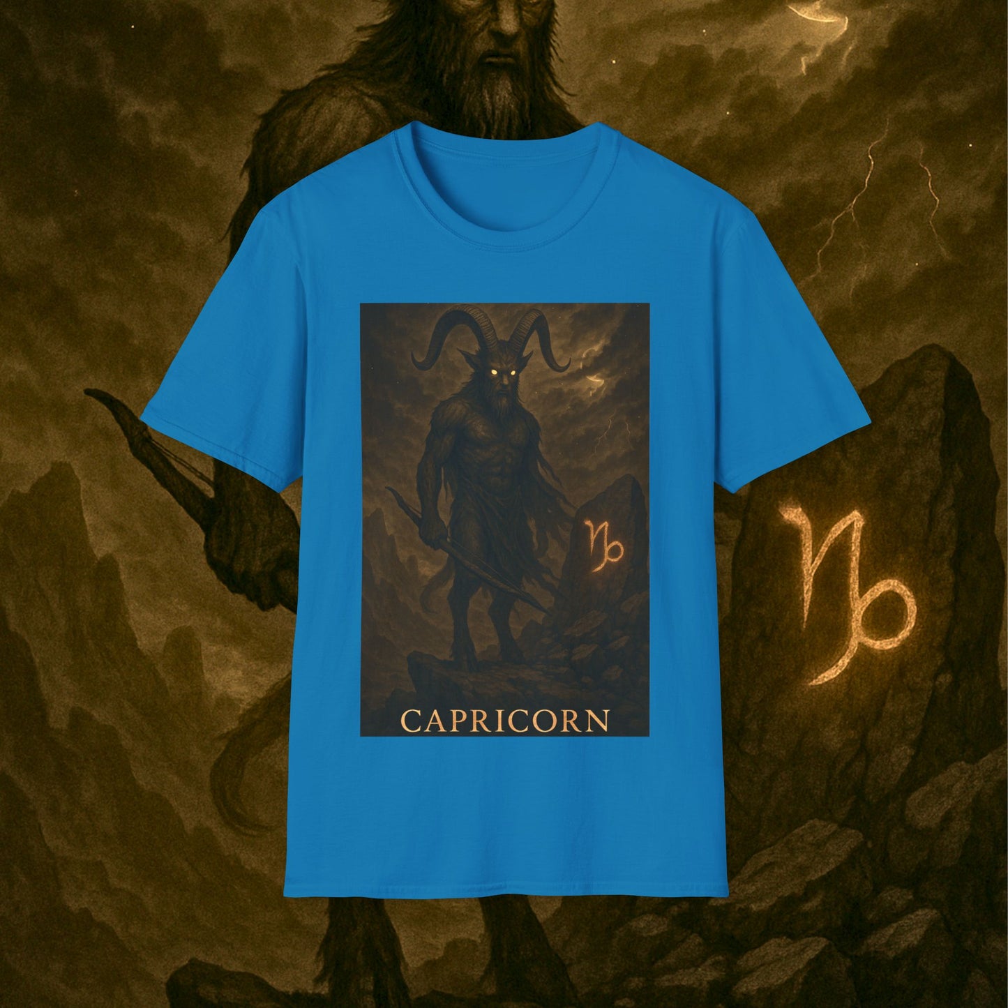 "Camiseta ♑ Capricornio – El Guardián de las Cumbres"