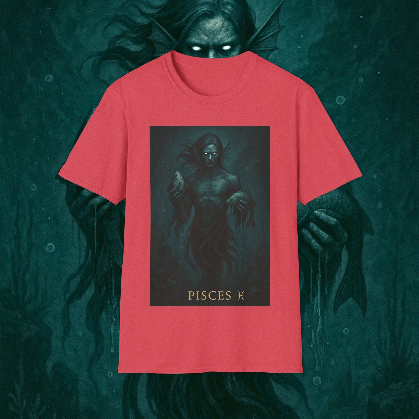 "Camiseta Piscis — El Guardián de las Profundidades"