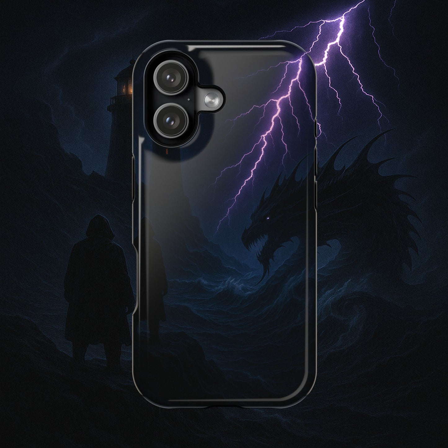 "Funda Magnética Reforzada 🐉 El Despertar del Leviatán"""