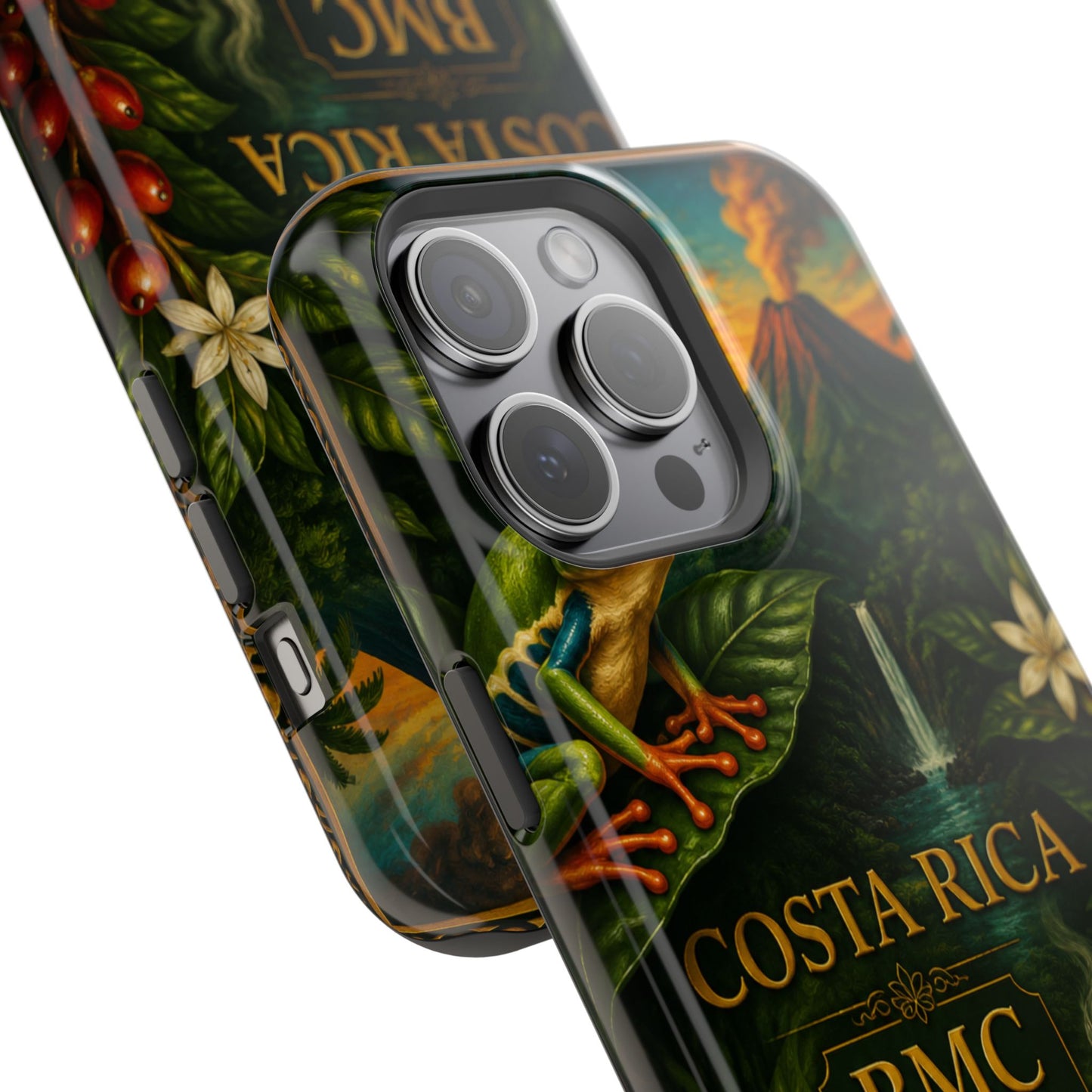 "Funda Magnética Reforzada Magnética Reforzada Costa Rica: Pura Vida entre Volcanes y Selvas 🌋🌴🦜"