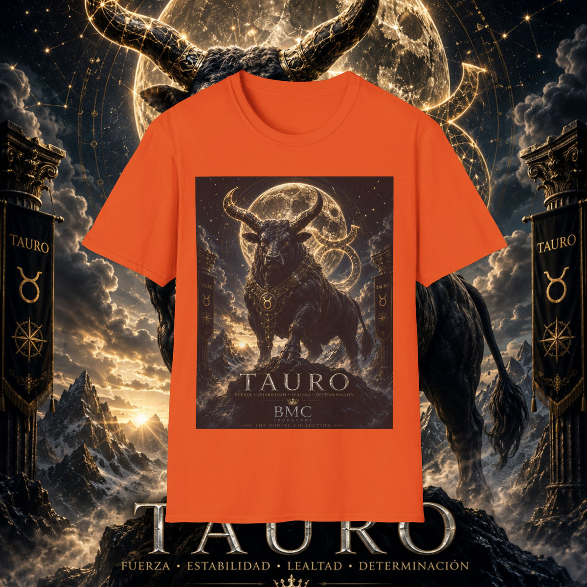 "Camiseta ♉ Tauro — Fuerza silenciosa de la tierra"