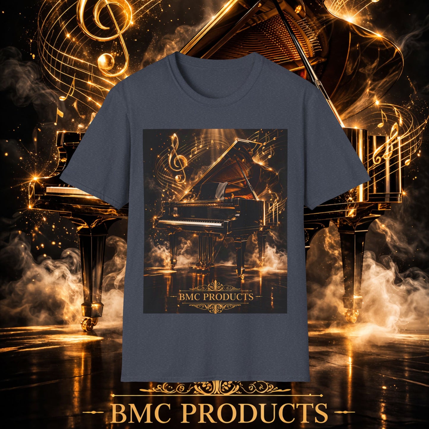 "Camiseta piano 🎹🔥Cuando las manos arden… el alma canta.” 🔥🎹