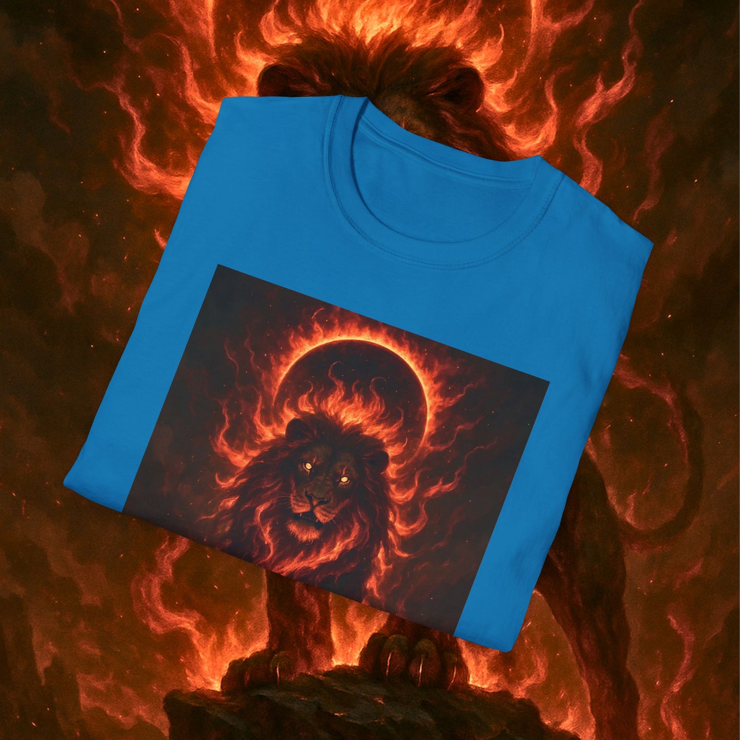 "Camiseta ♌ Leo — Soberano del fuego eterno"