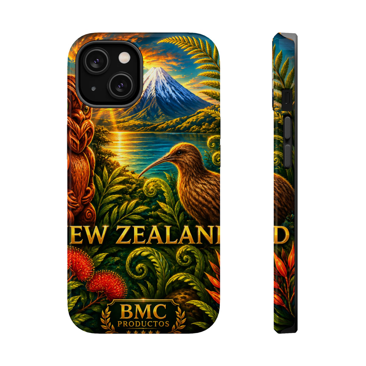 "New Zealand Reinforced Magnetic Case🏞️ – A paradise of nature and adventure"