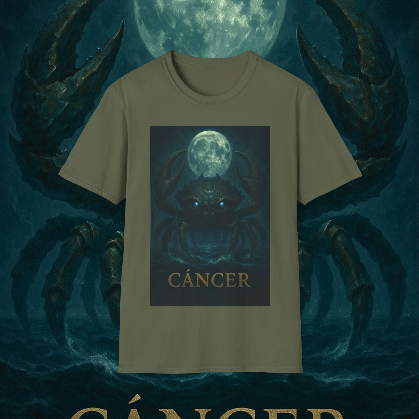 "Camiseta ♋ Cáncer — Guardián de las profundidades"