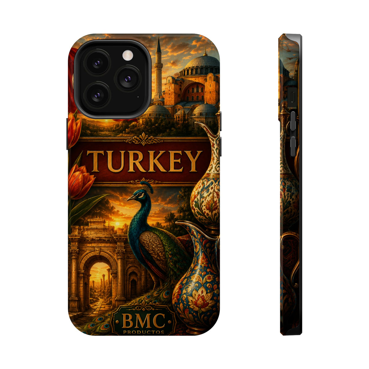 "Reinforced Magnetic Case Turkey✨ – Where East meets West"