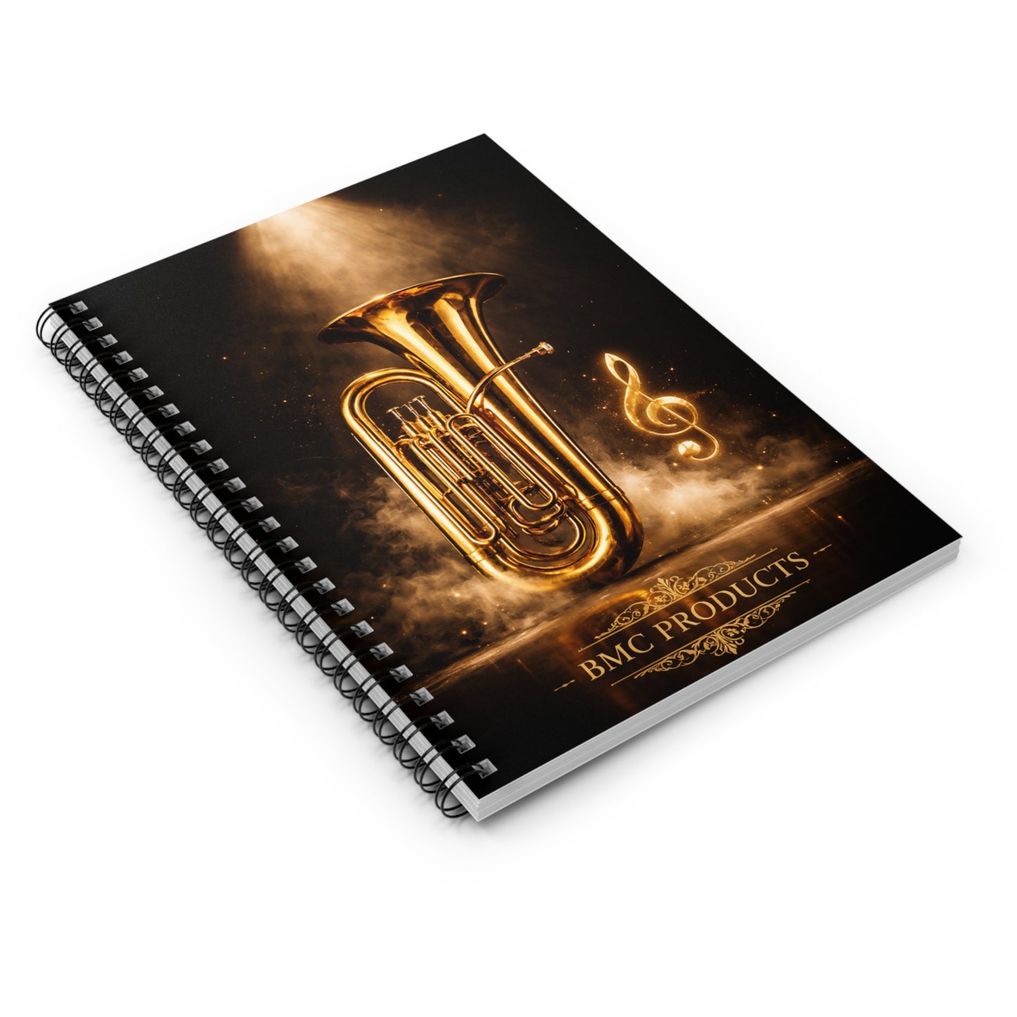 "libreta Tuba 🎺🔥 Cuando el alma suena, todo arde.”