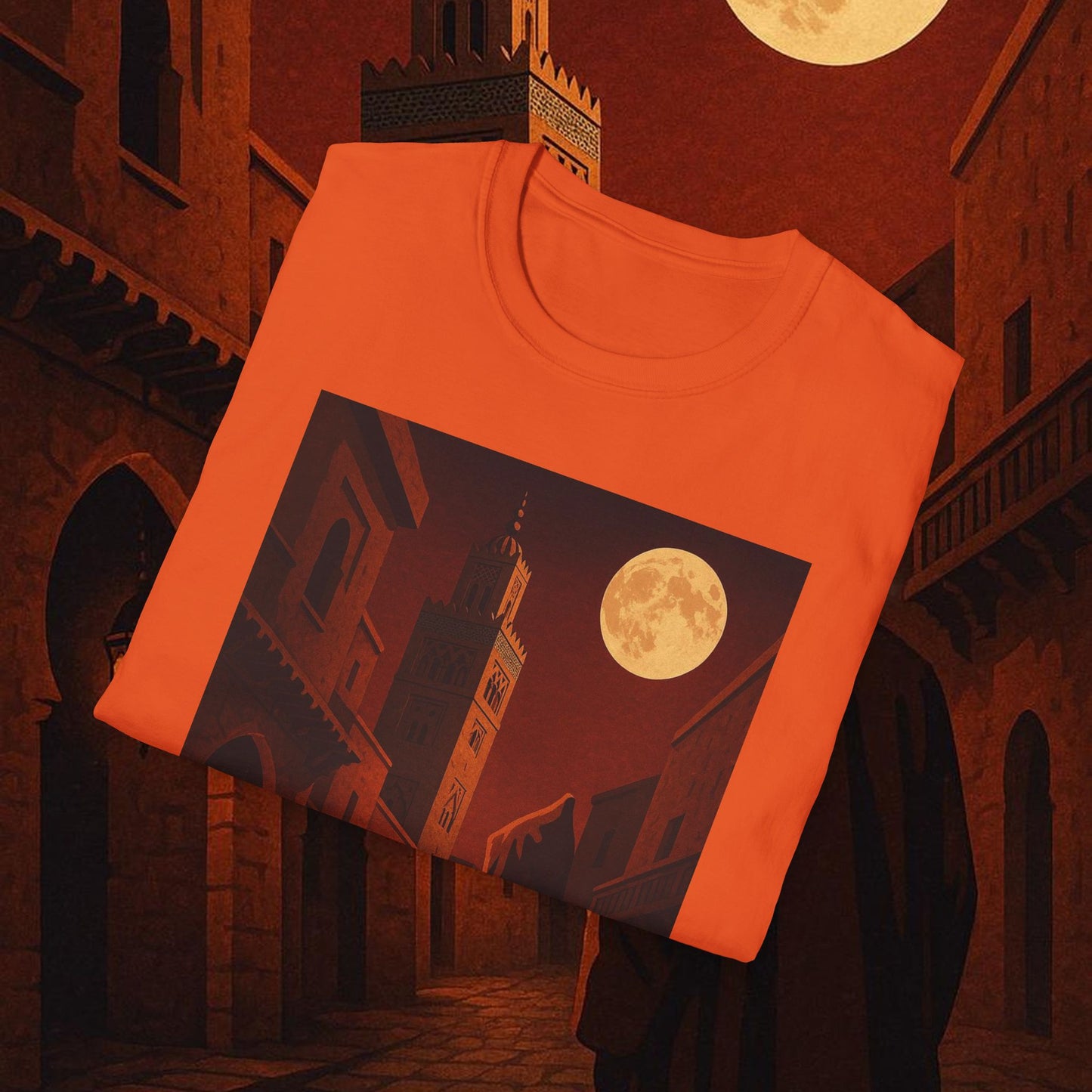 "Camiseta  Marruecos: Magia del Desierto y Ciudades de Mil Colores 🐪🏜️🕌"