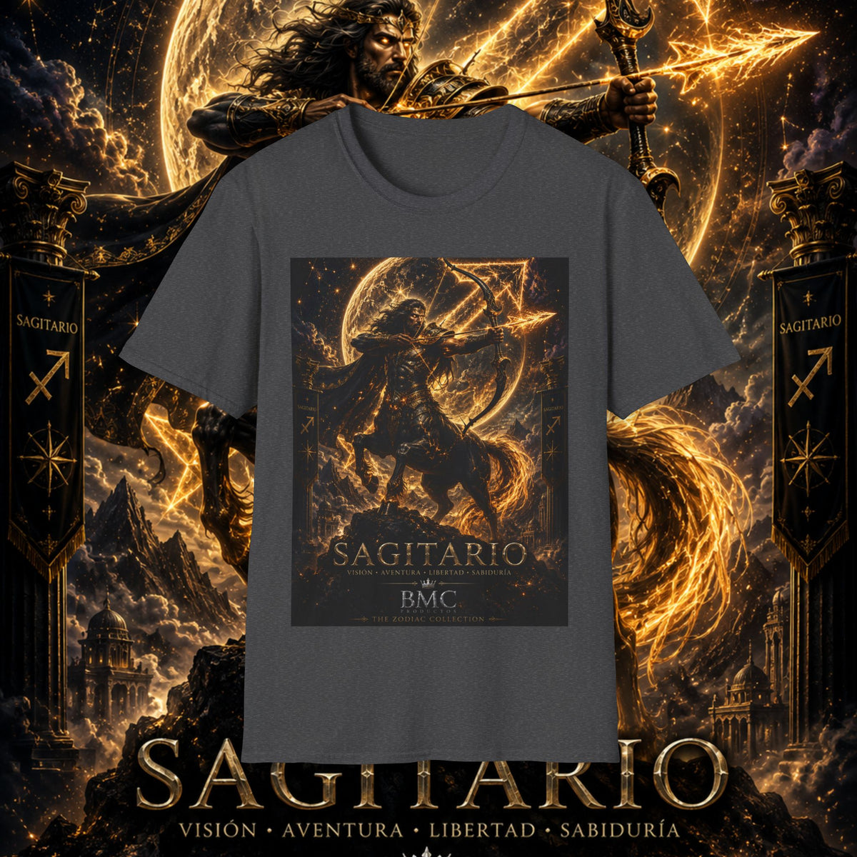 "Camiseta Sagitario – El Cazador del Horizonte"