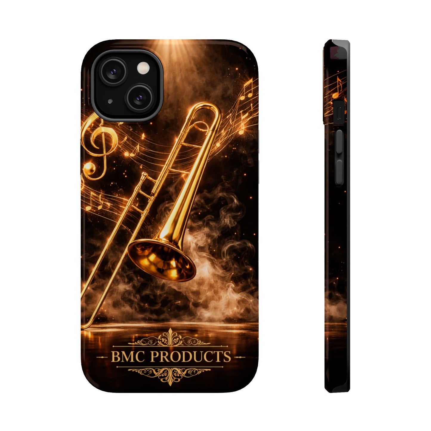 "Funda Magnética Reforzada Magnética Reforzada Trombón 🎷🔥No todos los fuegos hacen ruido… algunos tocan el alma.” 🔥🎷