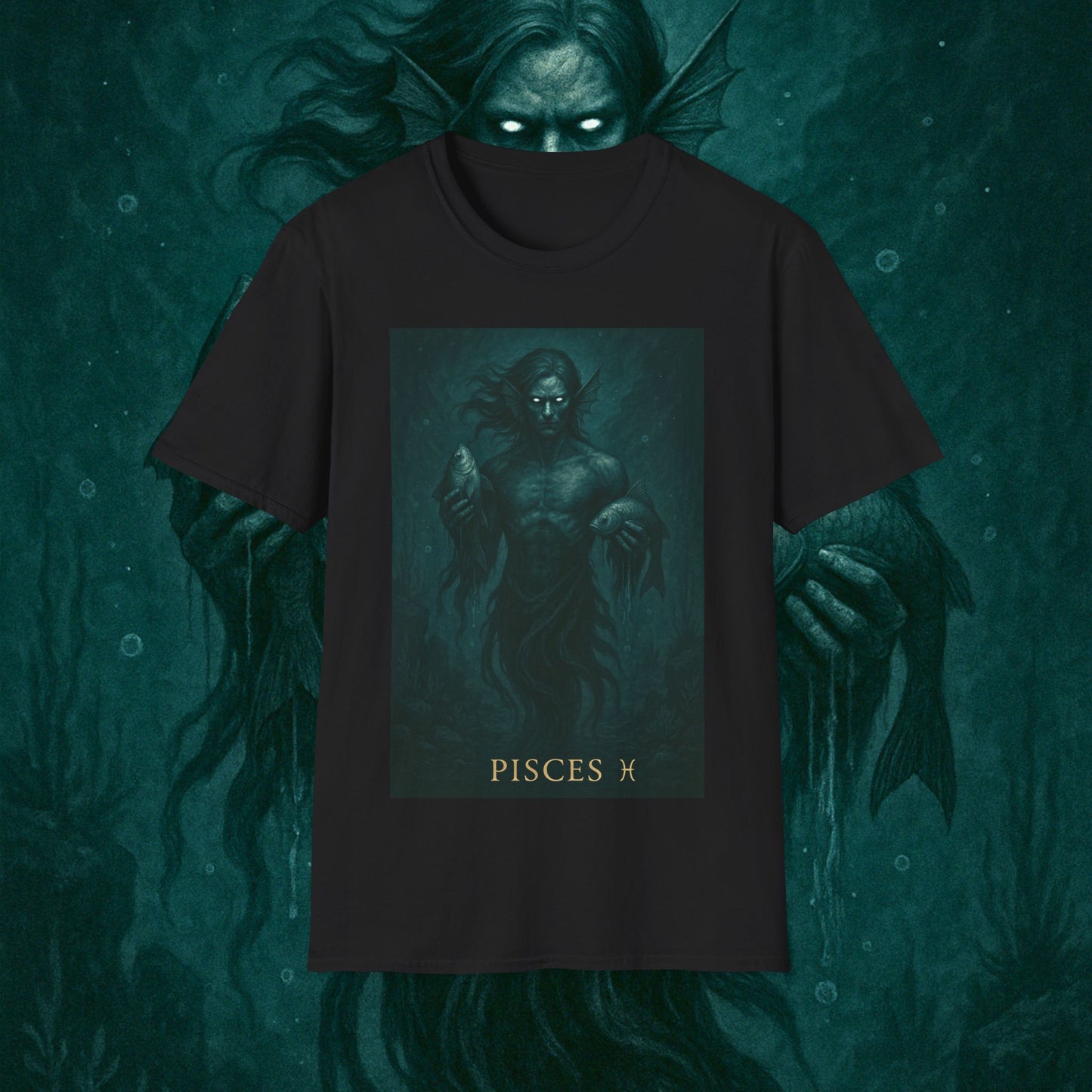 "Camiseta Piscis — El Guardián de las Profundidades"